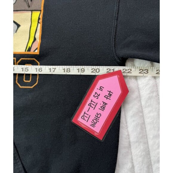 VTG 2002 Naruto Shippuden Pullover Hoodie Anime Graphic Sweatshirt Logo Men's L - Picture 7 of 14